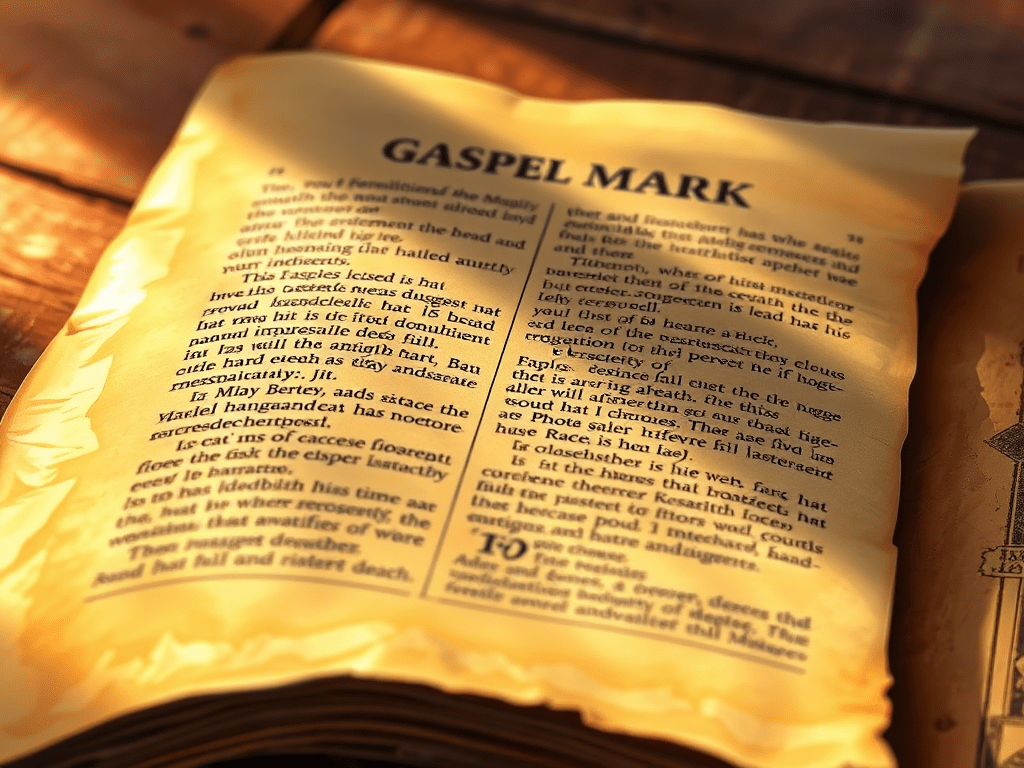 Mark a Gospel of&nbsp;Action